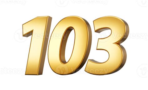 3D Lotto Number: 103 .